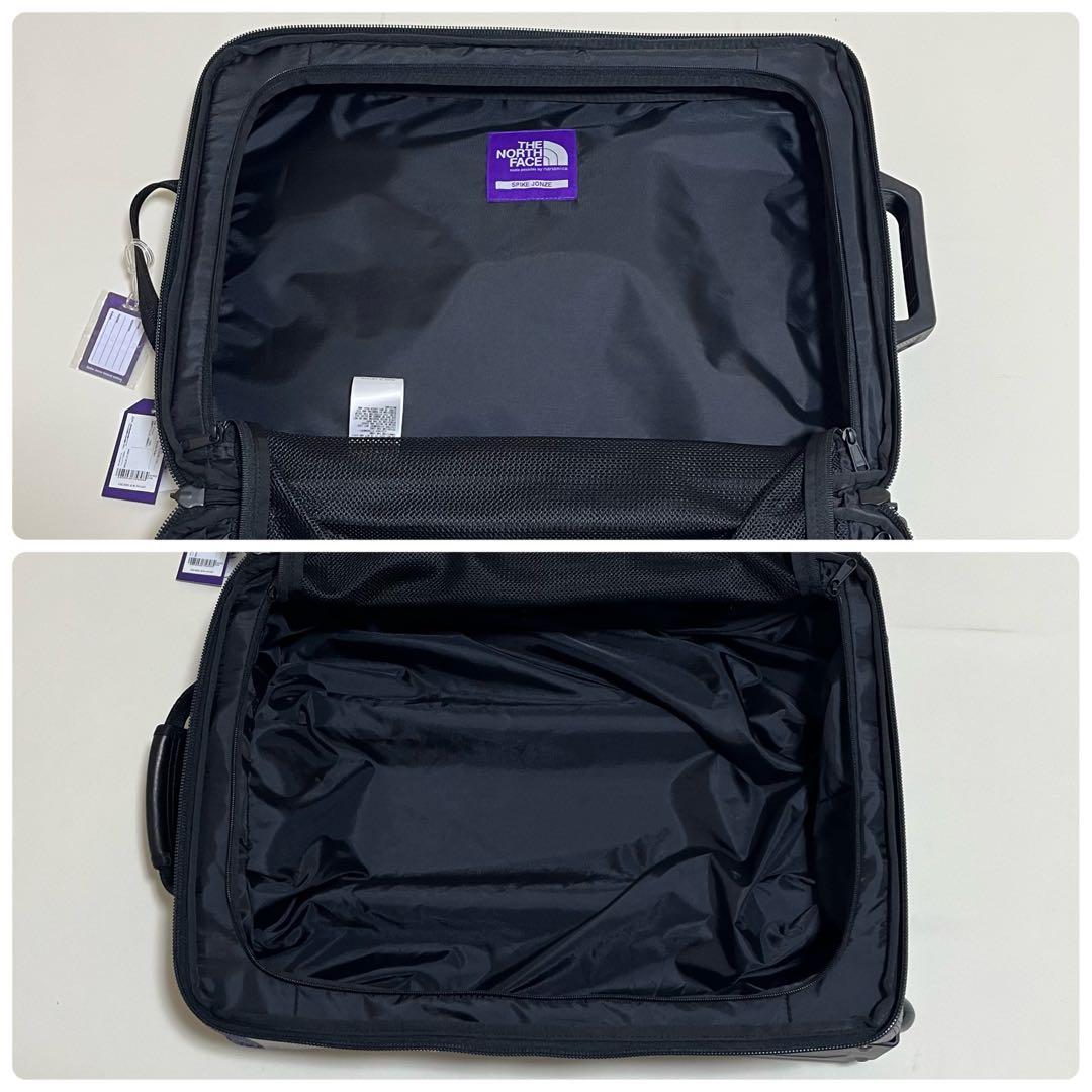 【新品未使用】ノースフェイス パープルレーベル　キャリーケース　シャトルローラー