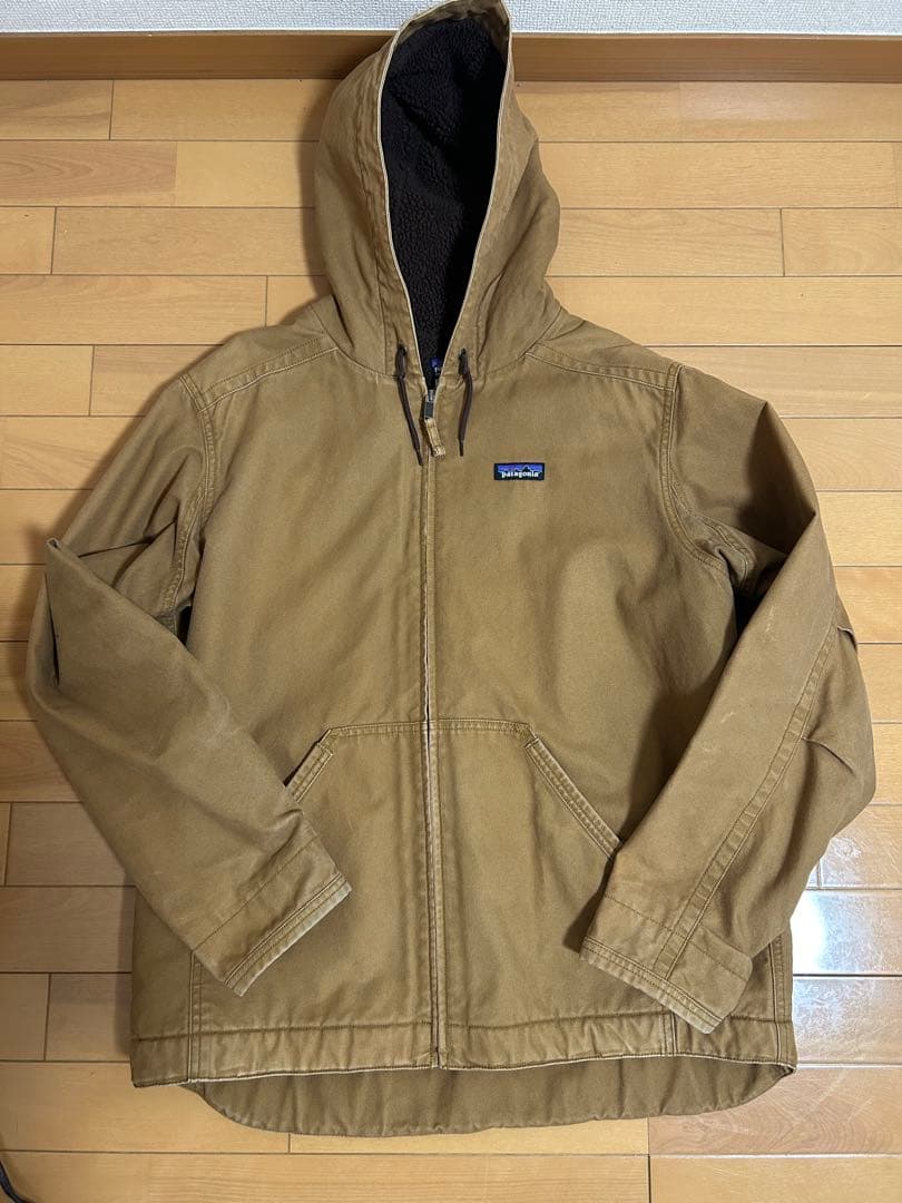 Patagonia lined canvas jacket 焚き火ジャケット