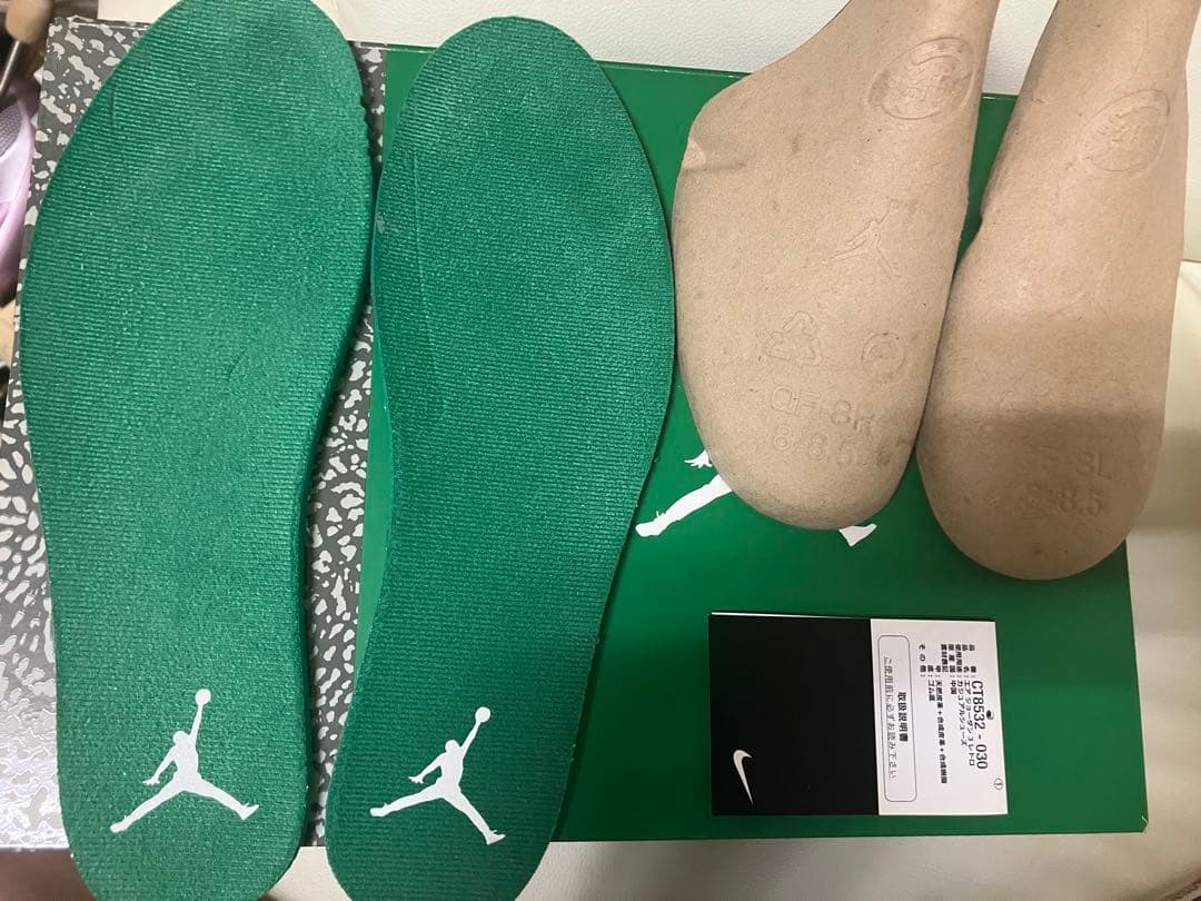 靴 AIR JORDAN3 PINE GREEN 26.5