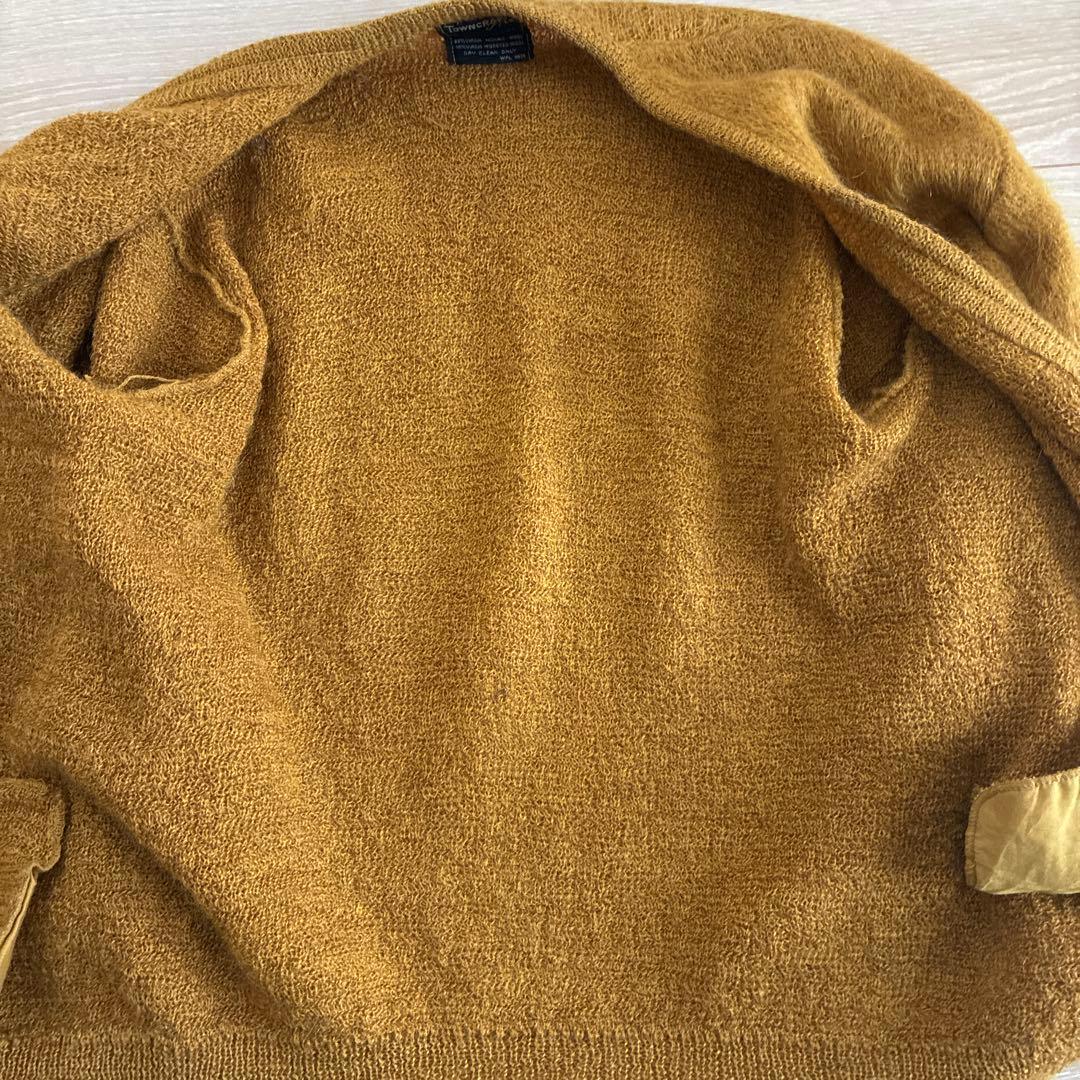 60s TOWNCRAFT モヘアカーディガン　タウンクラフト