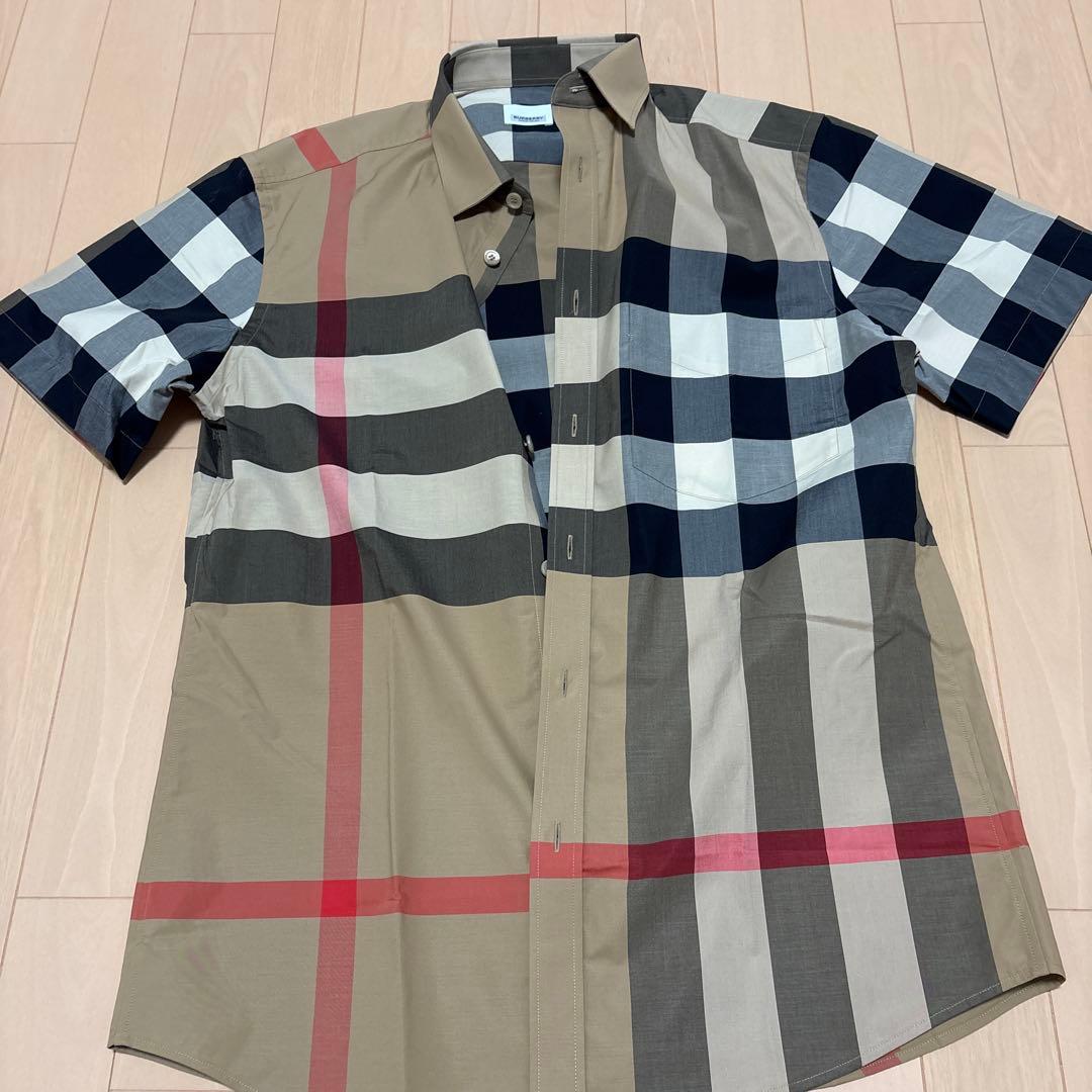 英子さん専用！最終価格！BURBERRY 半袖チェックシャツ 新品タグ付き