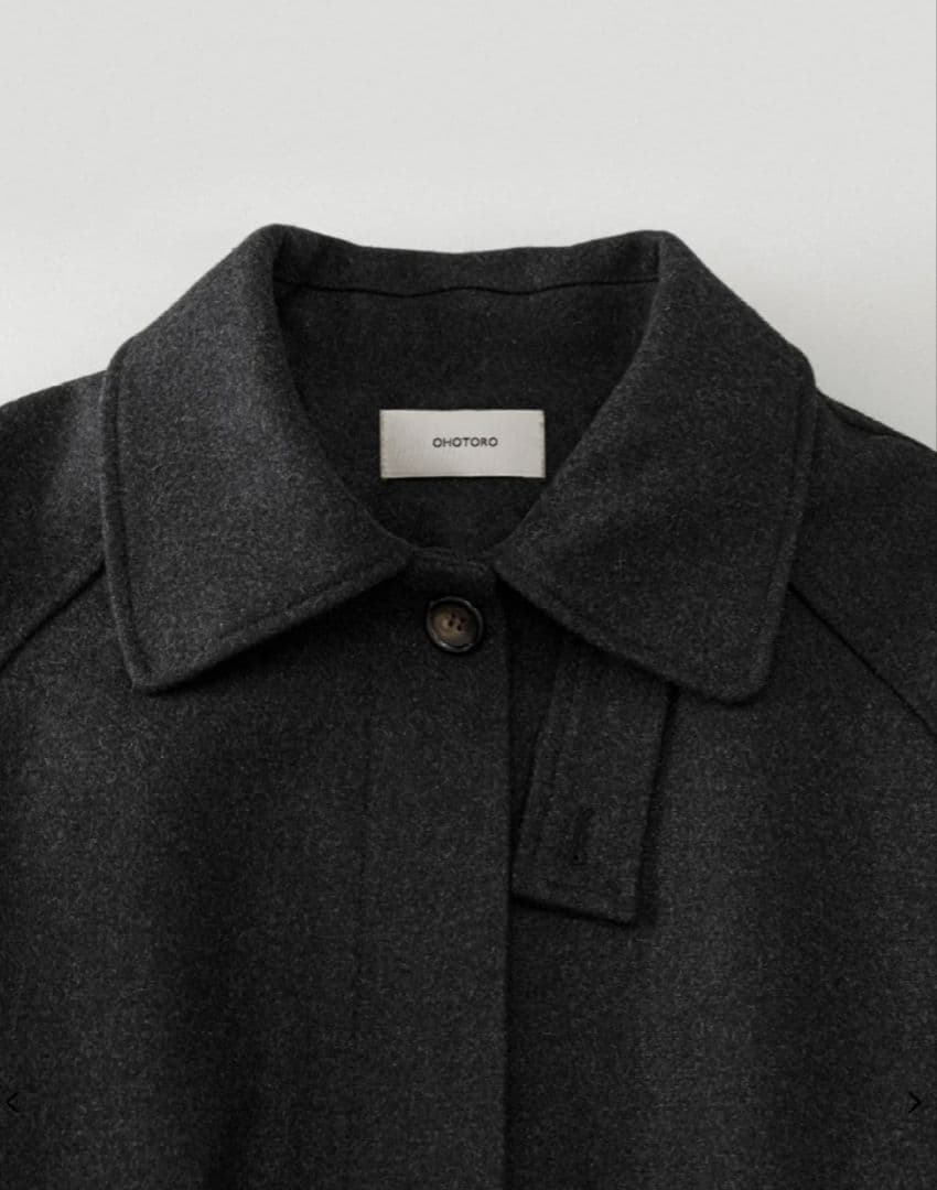 OHOTORO Dublin Coat チャコール ロングコート