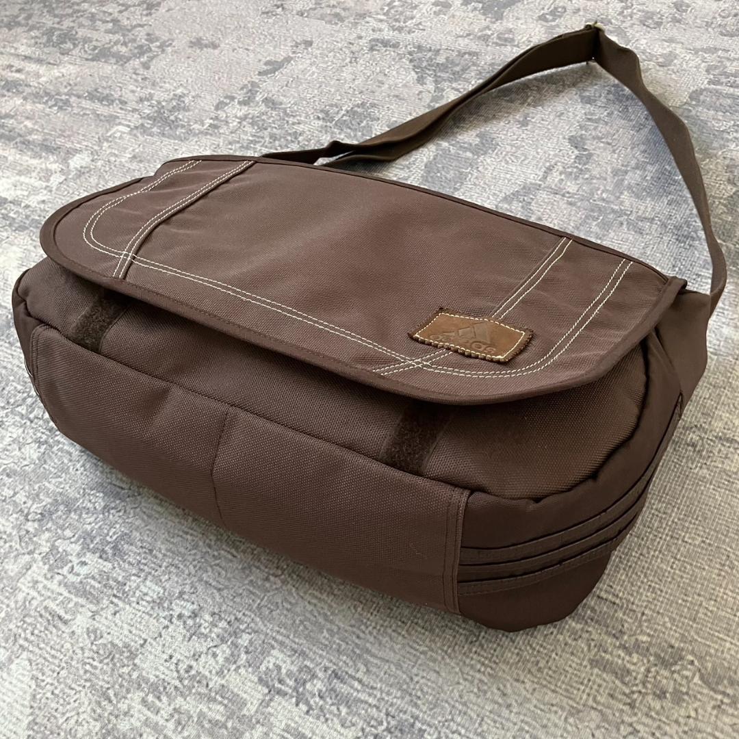 【Y2K】adidas archive shoulder bag brown