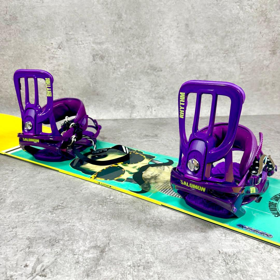 SALOMON SANCHEZ 158cm スノーボードセット バイン