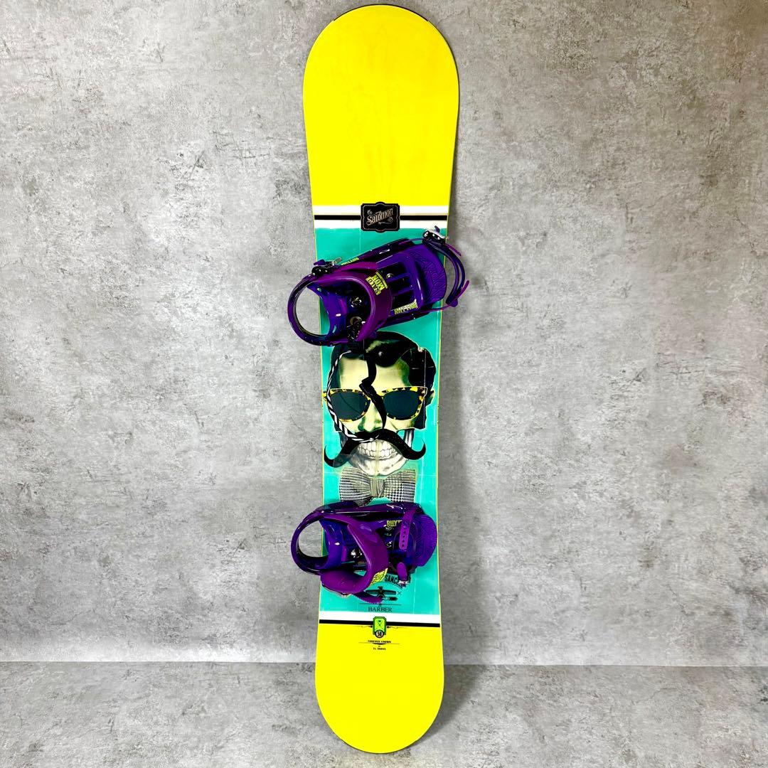 SALOMON SANCHEZ 158cm スノーボードセット バイン