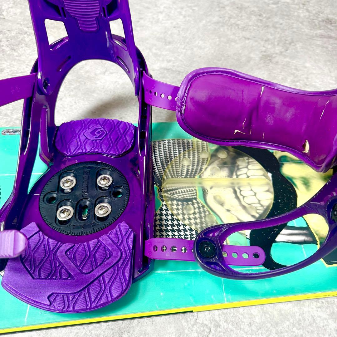 SALOMON SANCHEZ 158cm スノーボードセット バイン