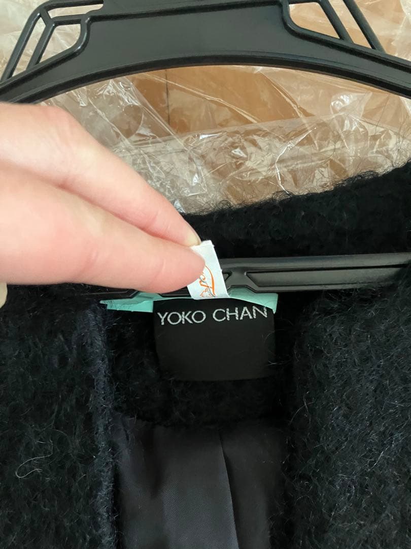 Yoko Chan ノーカラーコート 38