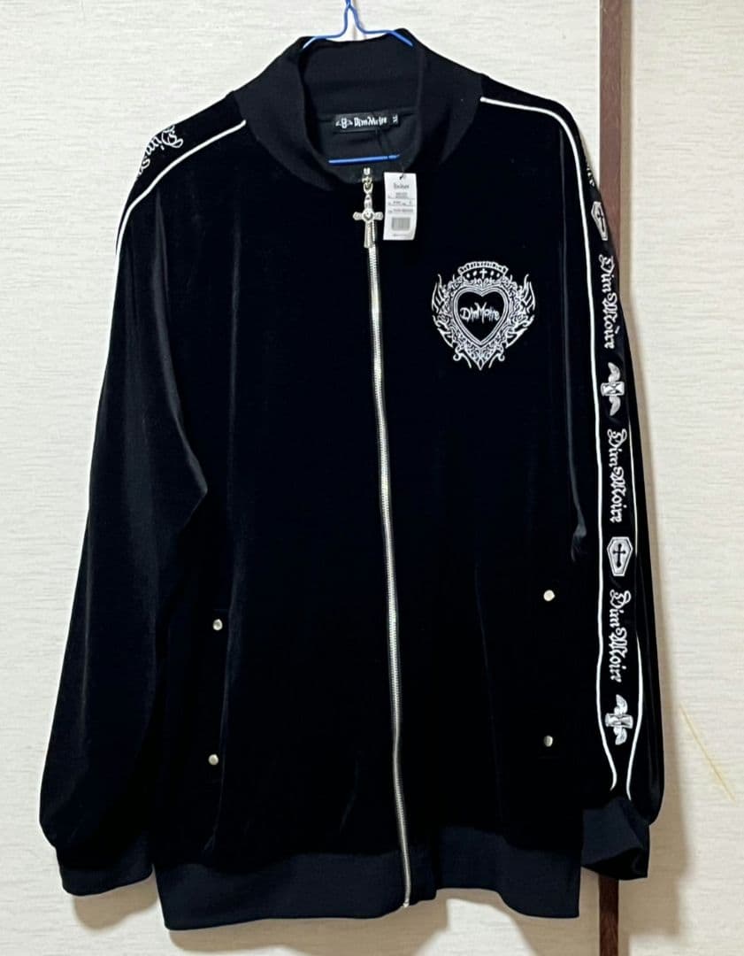 ディムモアール dimmoire ベロアジャージ XL ブラック