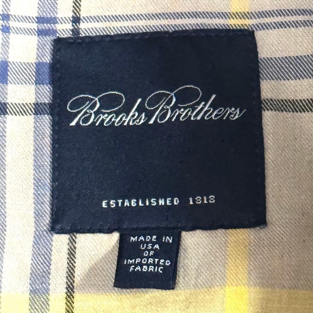 アメリカ製 ブルックスブラザーズ ライナー付き ダブルブレスト トレンチコート