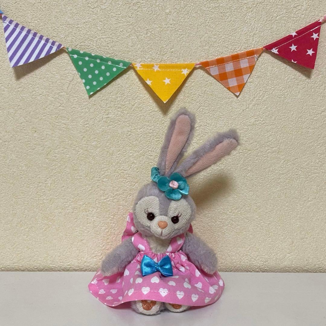 ハンドメイド★ピンク♡ハートコスチューム★ぬいば♡ストラップ用コス。パルパルーザ