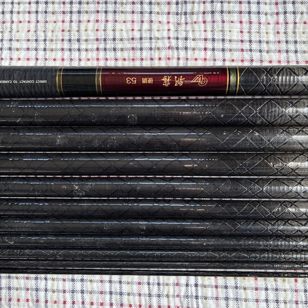 ダイワ　朝霧　硬調　4.5ｍ＆5.3ｍ（ジャンク）　【まとめ売り】