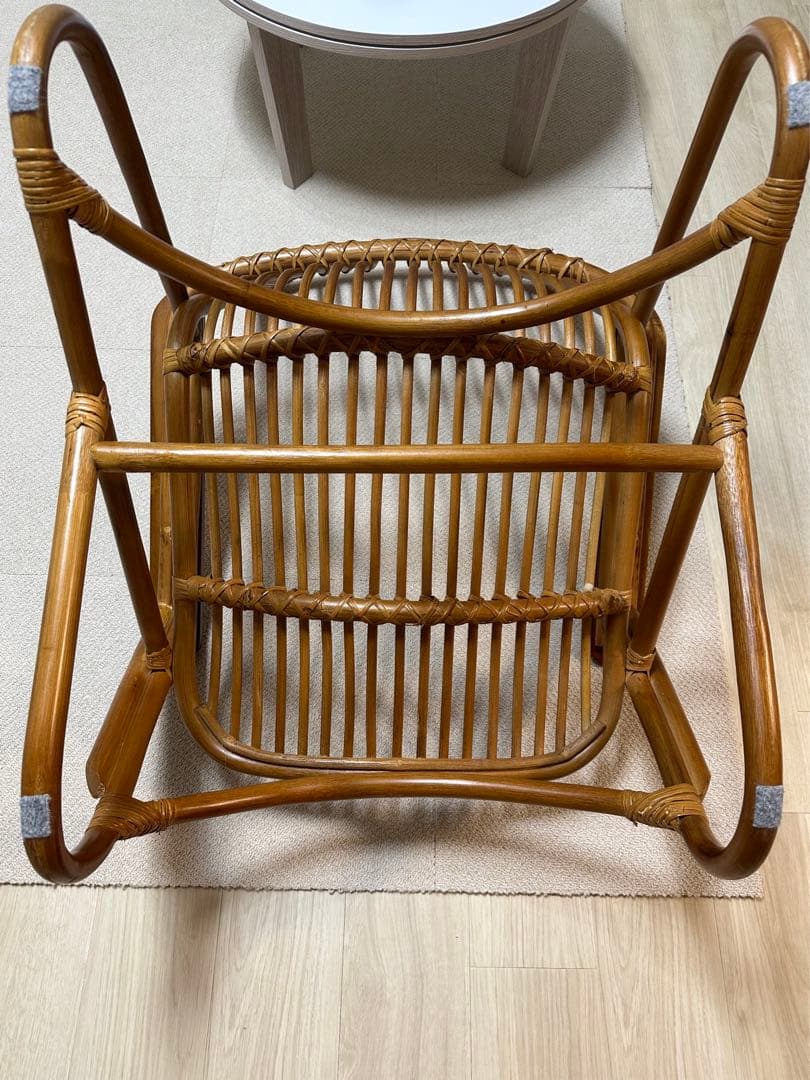 ラタン　ラウンジチェア