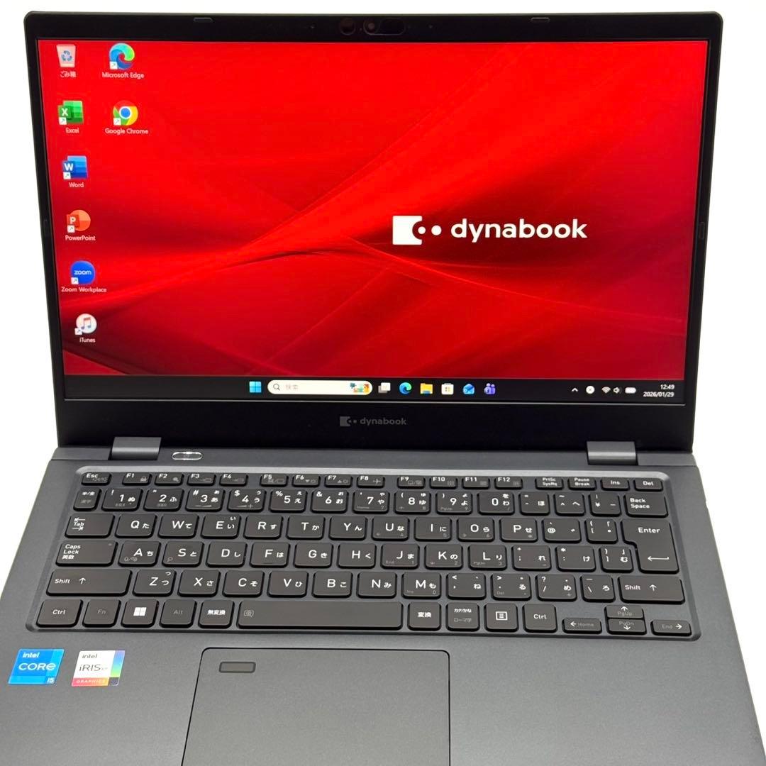 東芝G83/HU 11世代Core i5 16GB 256GB 薄型軽量 FHD