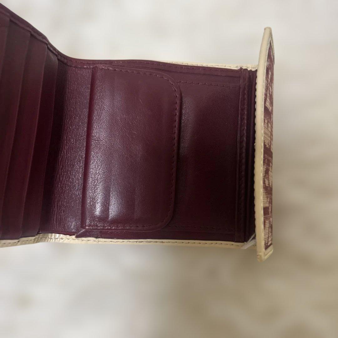 【極美品】クリスチャンディオール　三つ折り財布　トロッター１ギャランティ付き