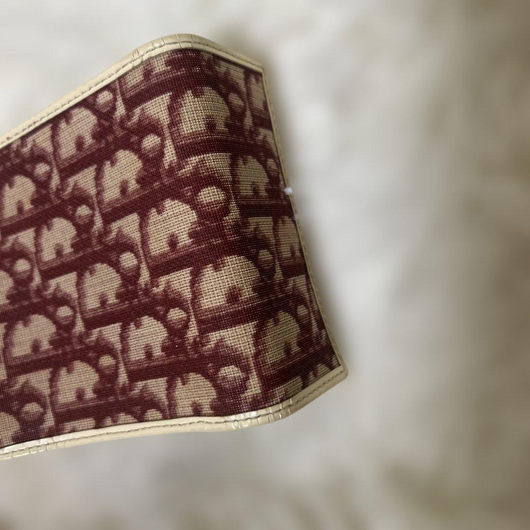 【極美品】クリスチャンディオール　三つ折り財布　トロッター１ギャランティ付き