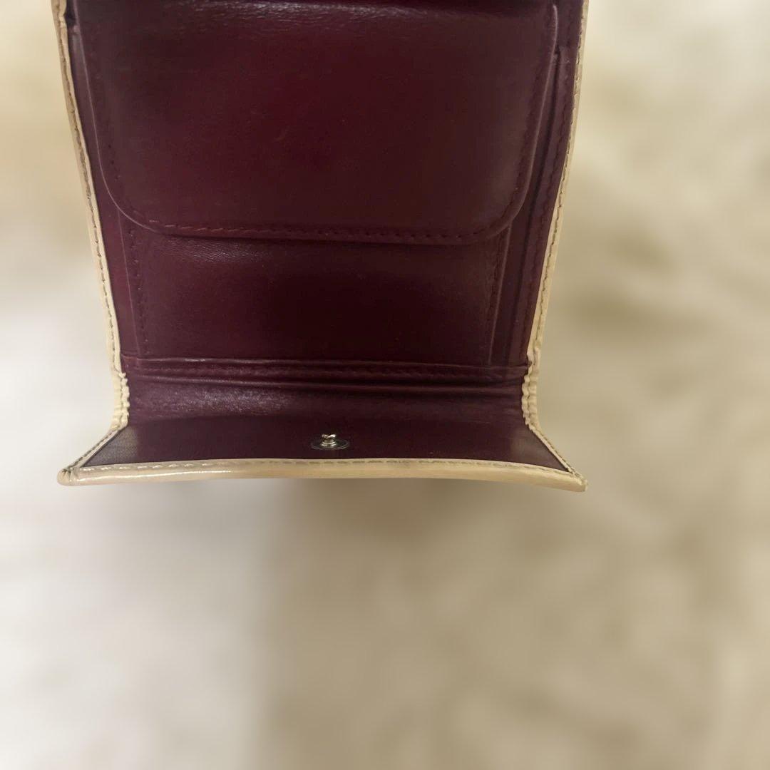 【極美品】クリスチャンディオール　三つ折り財布　トロッター１ギャランティ付き