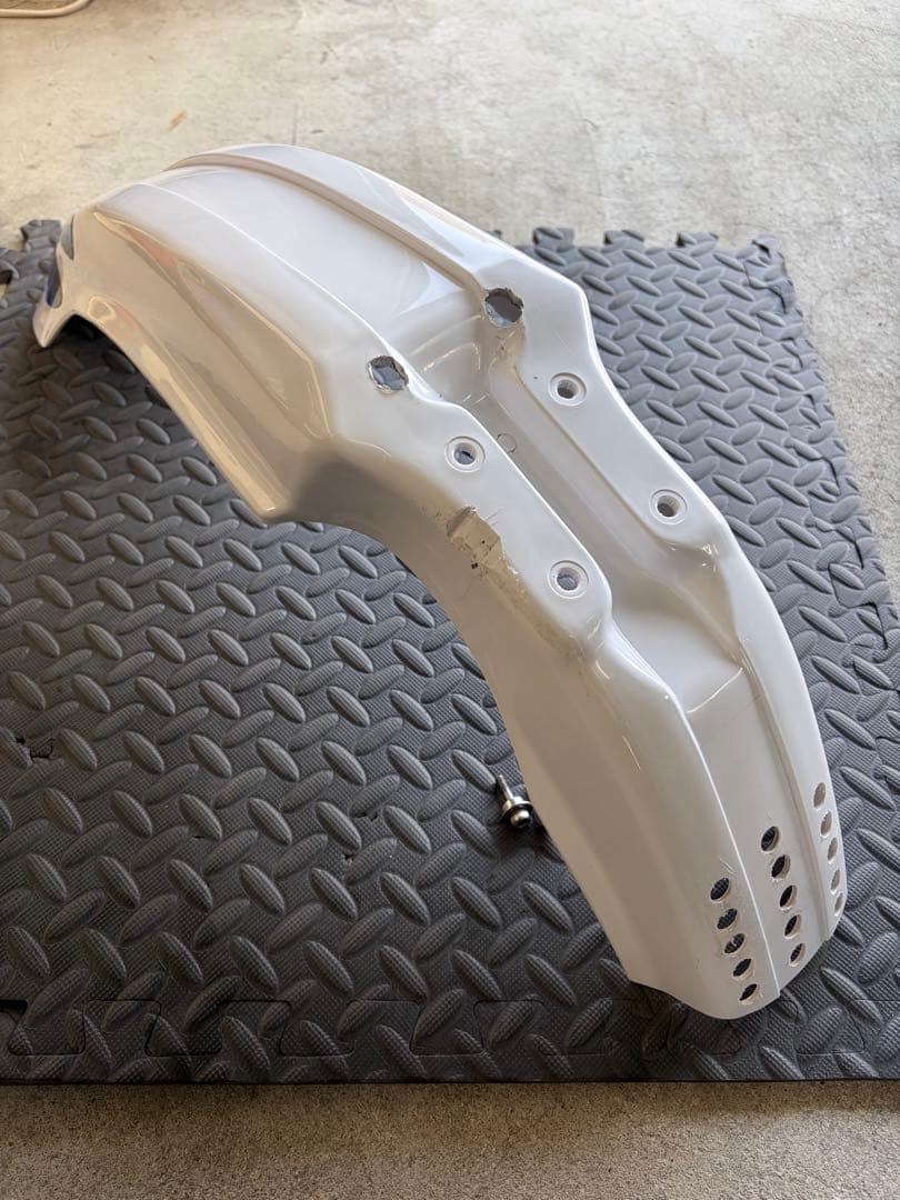 DT230ランツァフロントフェンダー　セロー250