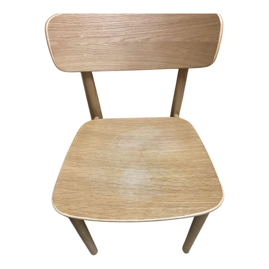 【無印良品】ラウンドチェア・オーク材