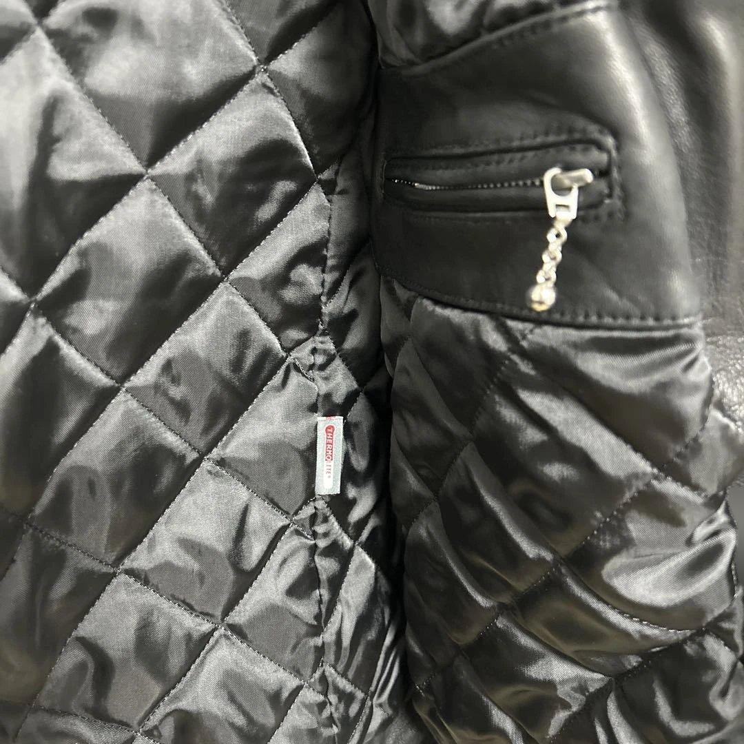 ナノユニバース　レザージャケット　シープレザー　ライダース