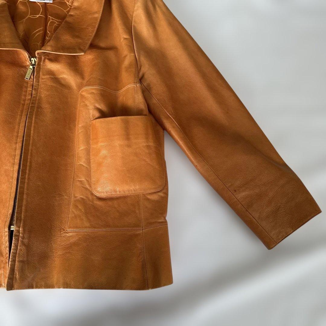 CHANEL レザージャケット 42