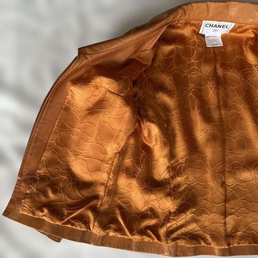 CHANEL レザージャケット 42