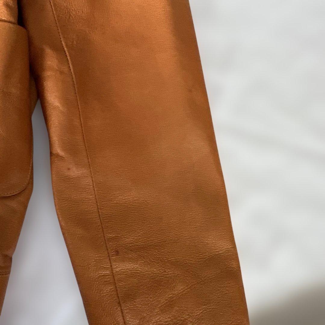 CHANEL レザージャケット 42