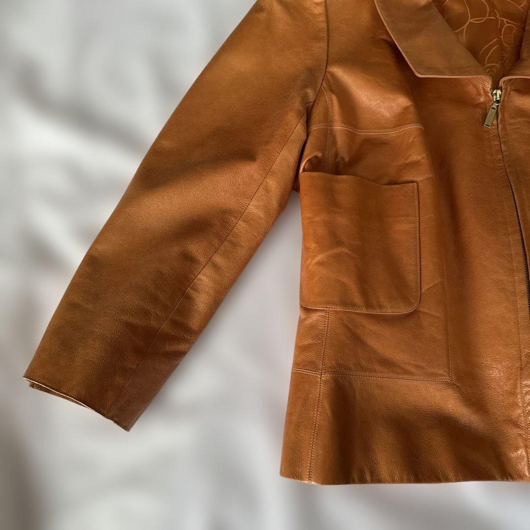 CHANEL レザージャケット 42