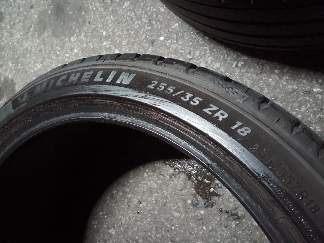 255/35R18 2本　2022年製　ミシュラン　パイロットスポーツ5