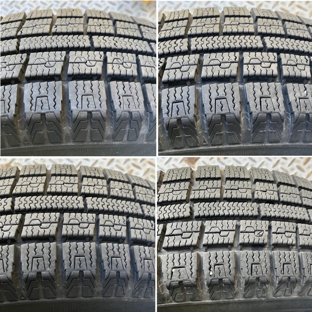 スタッドレス TOYO 145/80R13とアルミ ブリヂストン GIRO 4本