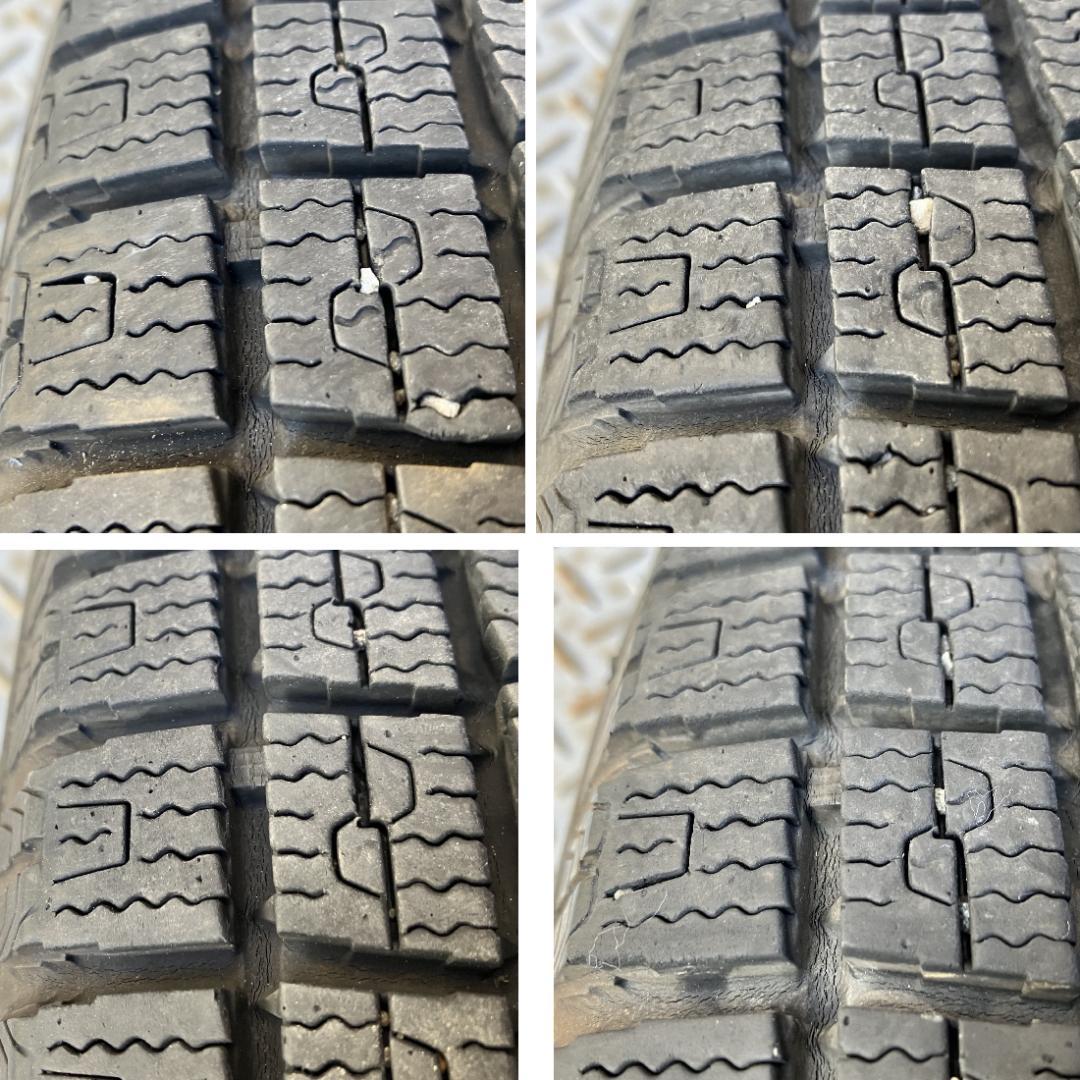 スタッドレス TOYO 145/80R13とアルミ ブリヂストン GIRO 4本