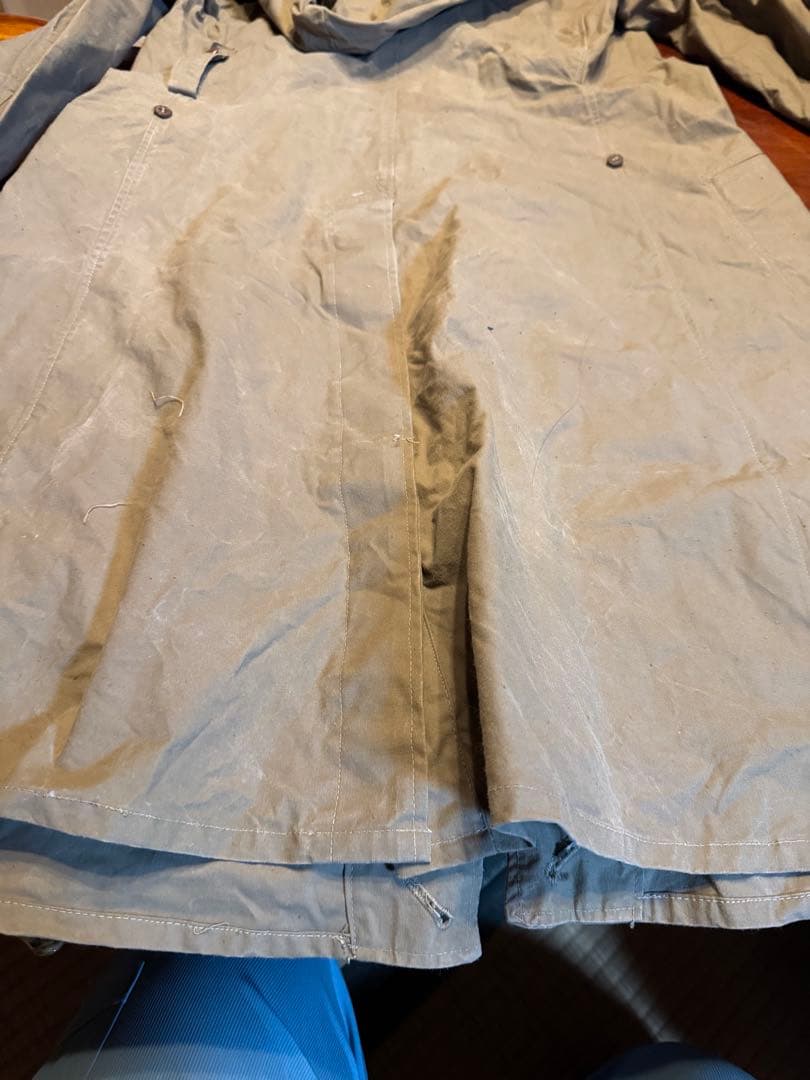 旧日本軍陸軍　雨外被　三色中號　昭和一九年製