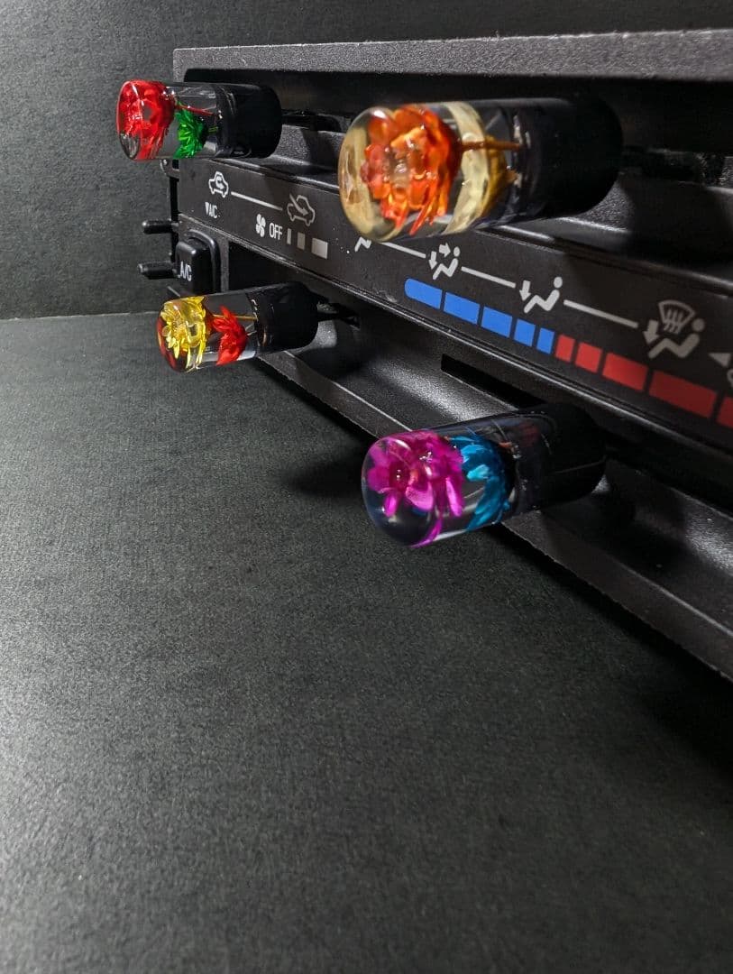 羽瀬川様　水中花カーアクセサリー