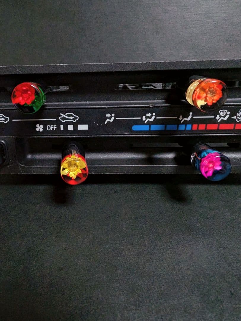 羽瀬川様　水中花カーアクセサリー