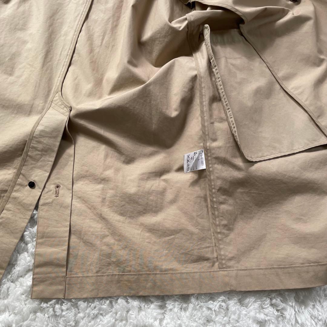 マーガレットハウエル トレンチコート L ロングコート ダブルボタン ベージュ