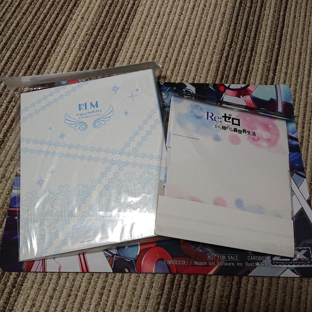 リゼロ レム スリーブ ・ デッキケース etc. サプライ 鬼がかりセット