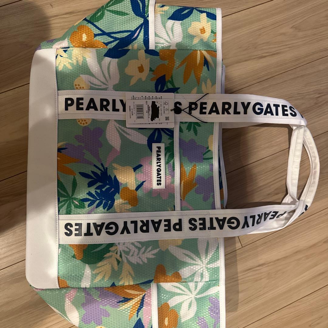 PEARLY GATES フローラルトートバッグ