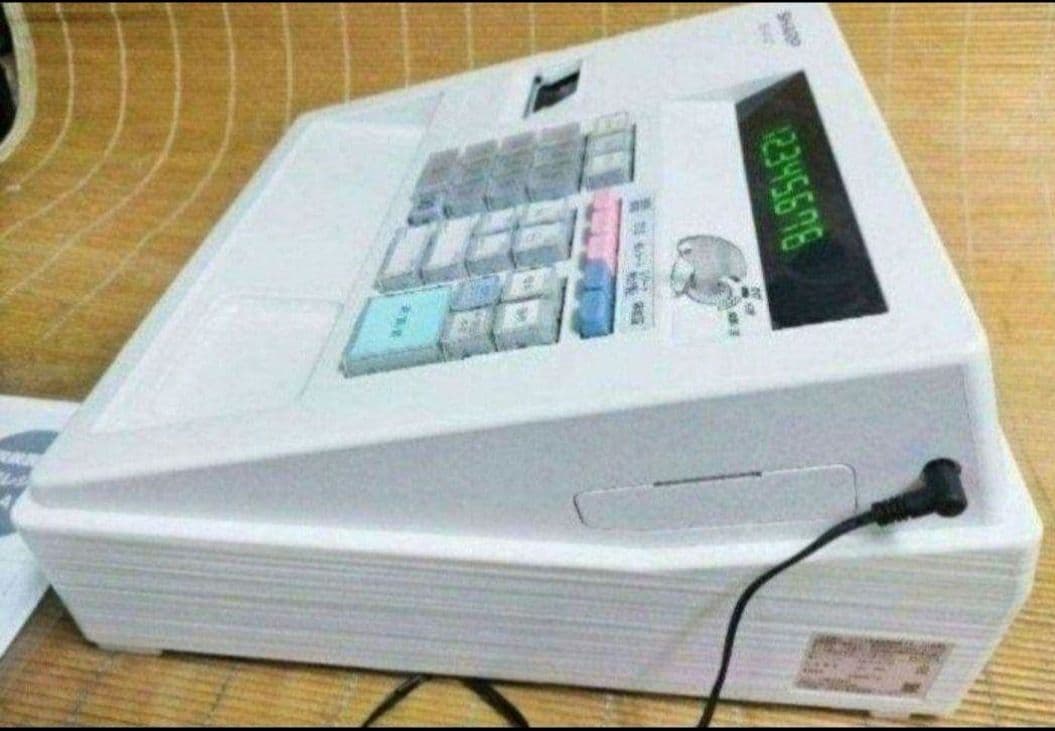 シャープレジスター　XE-A147　PC連携売上管理フル設定無料　789456