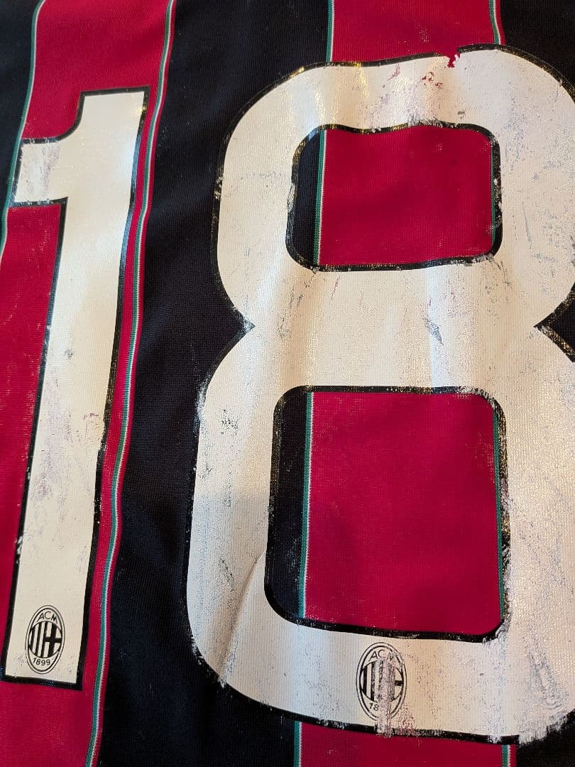 adidas Milan12/13ユニフォーム長袖CL用No.18モントリーボ