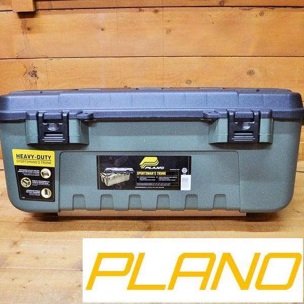 新品★プラノ★1919ラージスポーツマントランク（送料無料）ブラック×グリーン