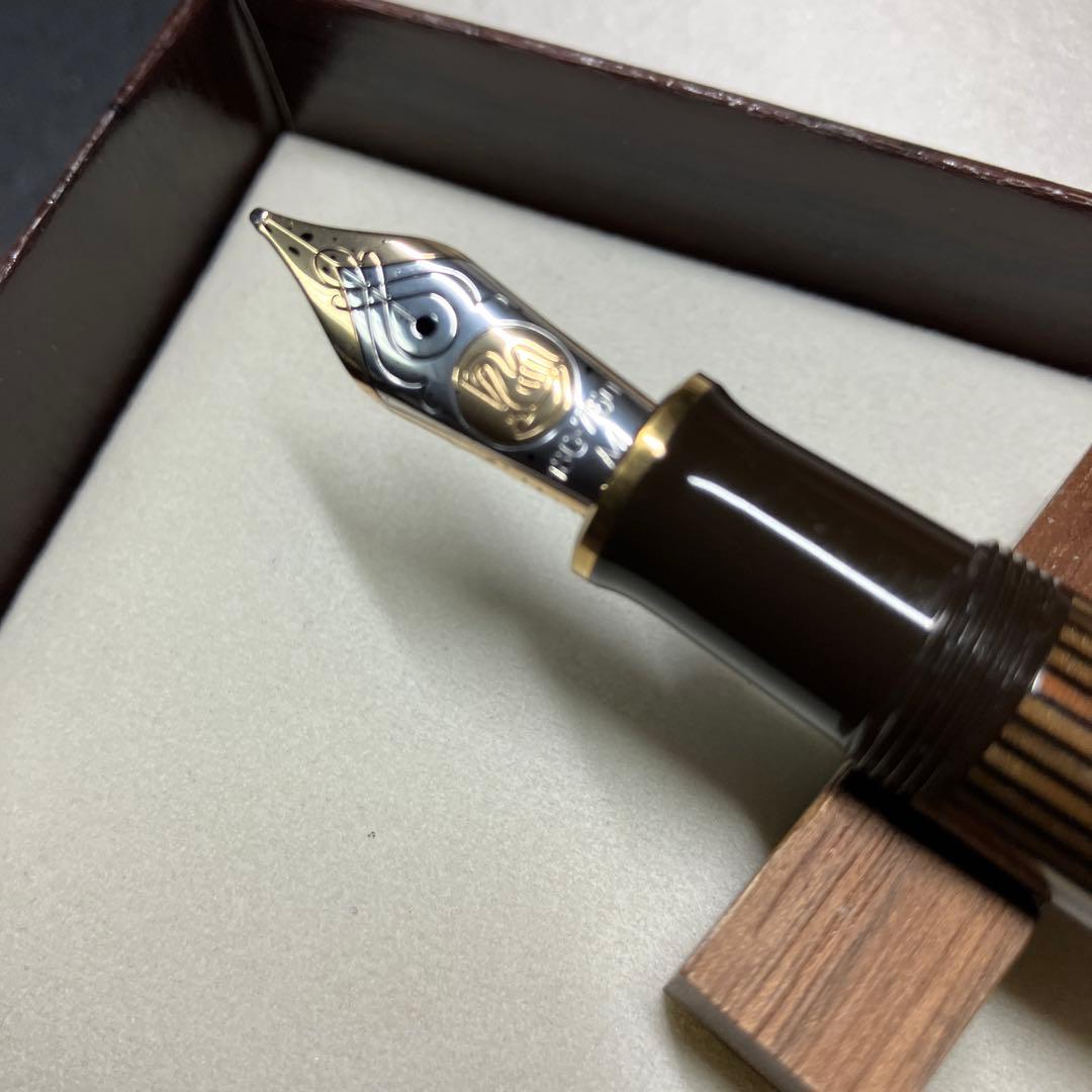 ペリカンM800 ブラウンブラック　中字　 試筆程度の美品