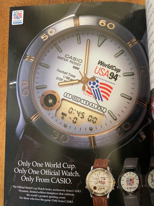 入手不可能！World Cup USA 94 公式プログラム