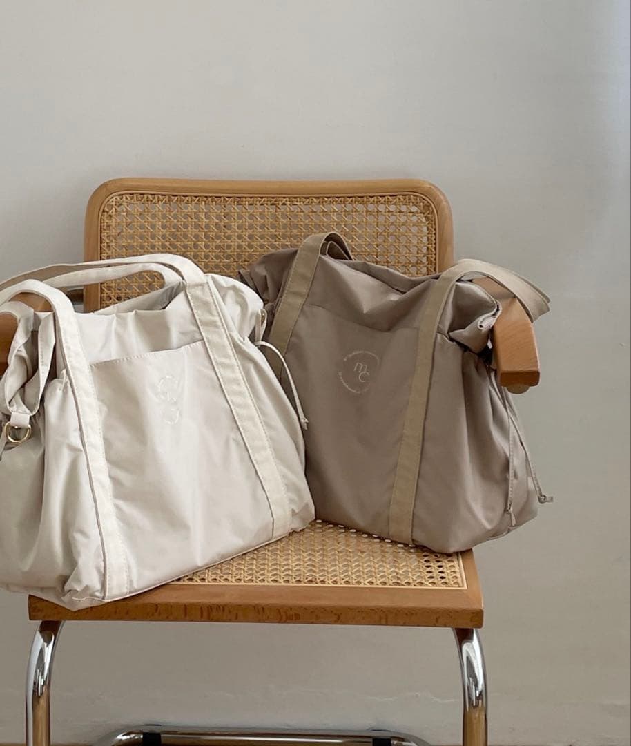 新品未使用品⭐️INTER FACTORY choco マザーズバッグ ベージュ