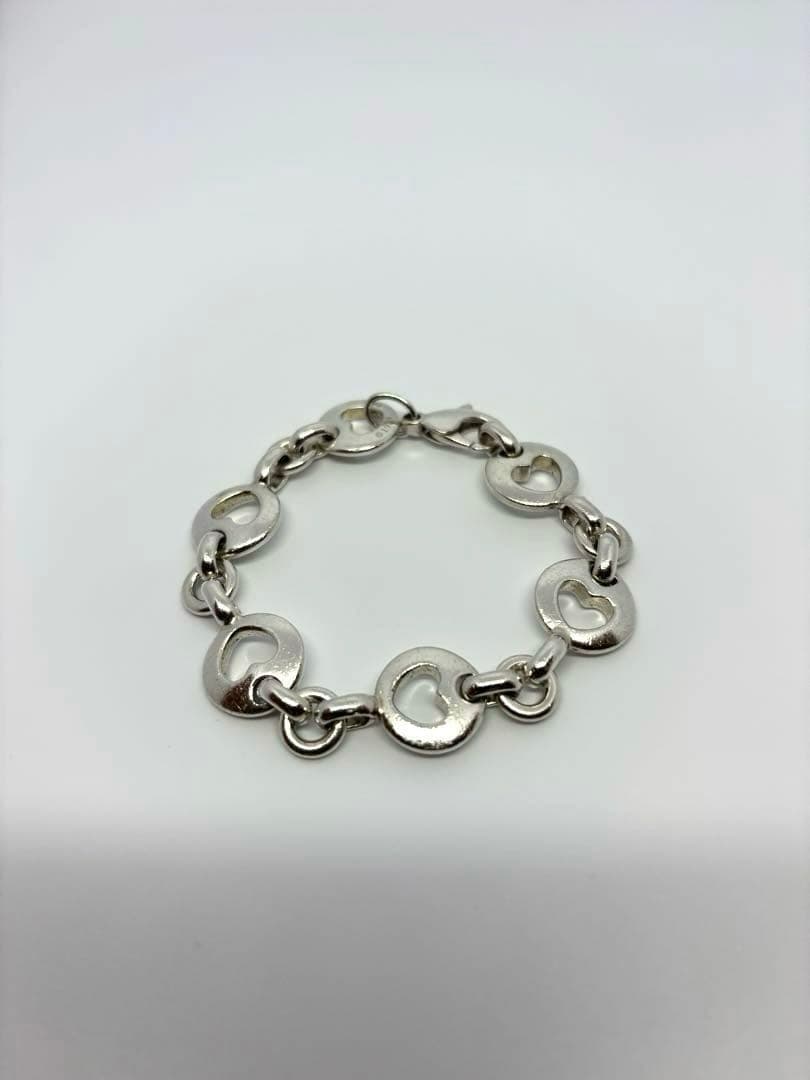 Tiffany & Co. ピアスドハートブレスレット　希少