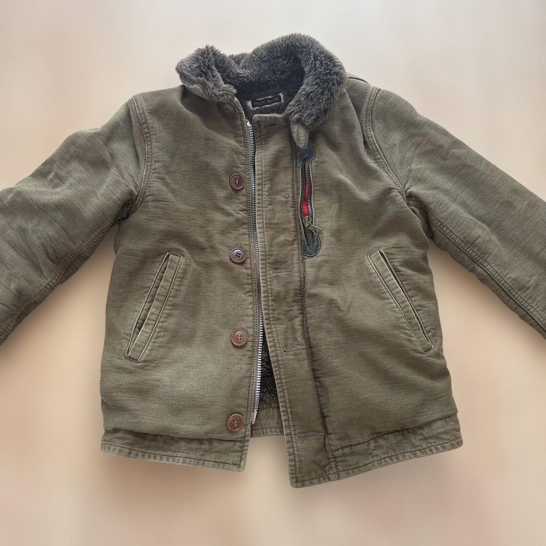 YUさま専用　BLUE BLUE N-1 ジャーマンクロス デッキジャケット