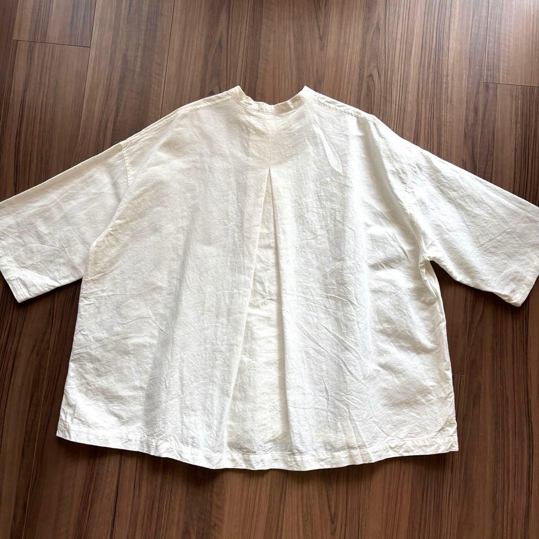 今季！ARTS&SCIENCE／Stand collar boxy shirt