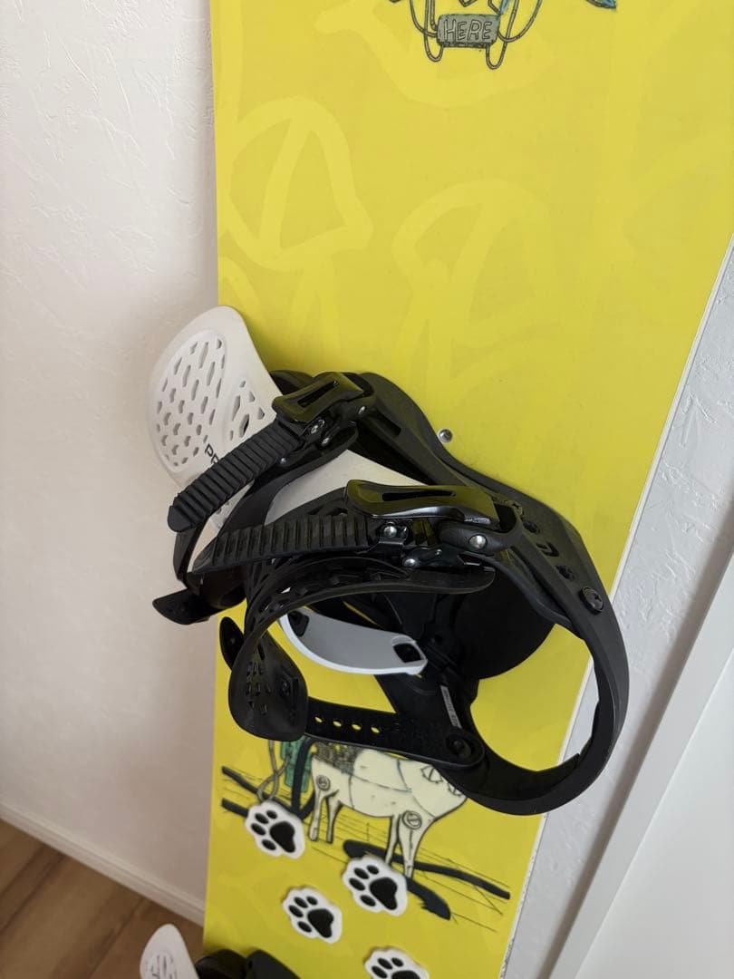 スノーボード レディース ビンディング付き Km4k