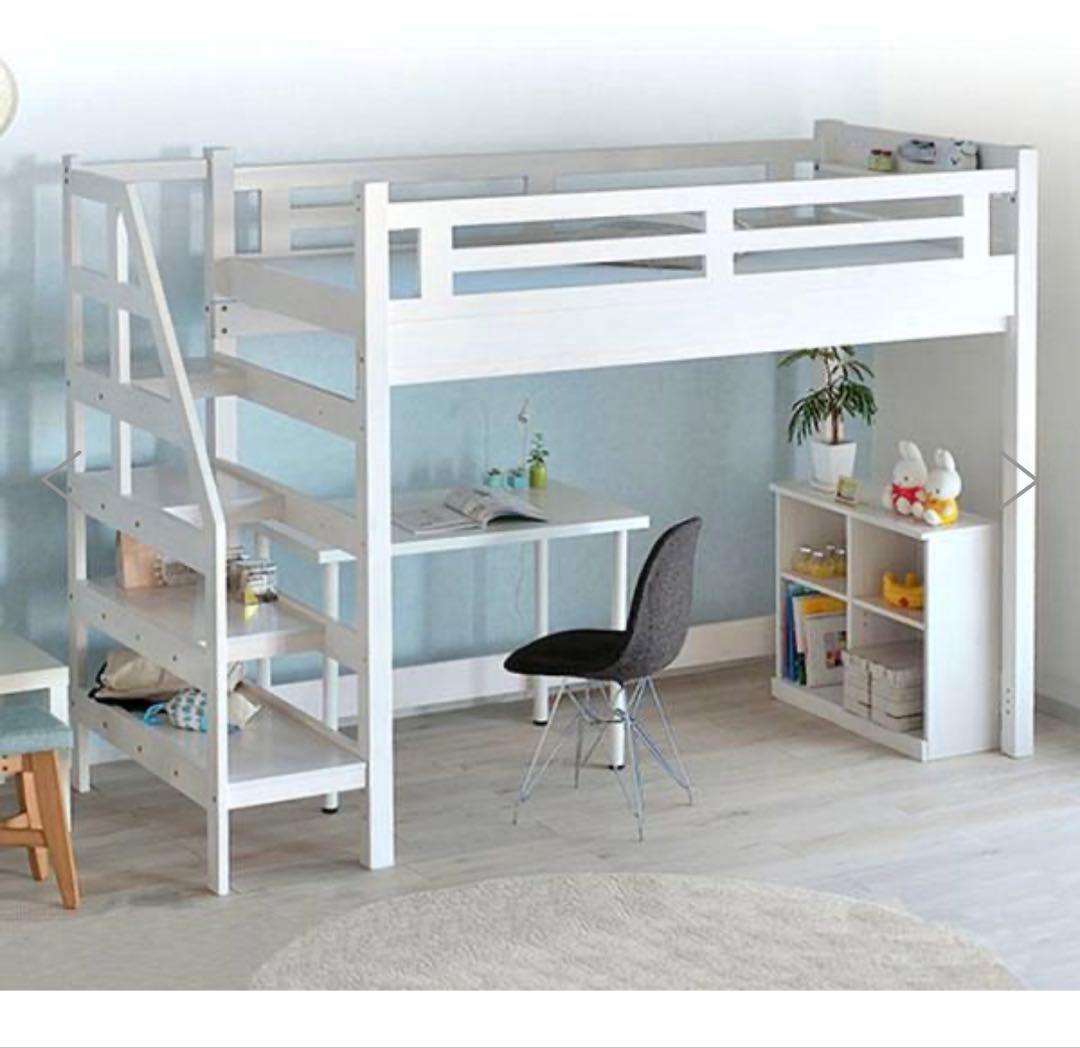 エスパス　階段付きロフトベッド　ESPACE 耐震　(東京)