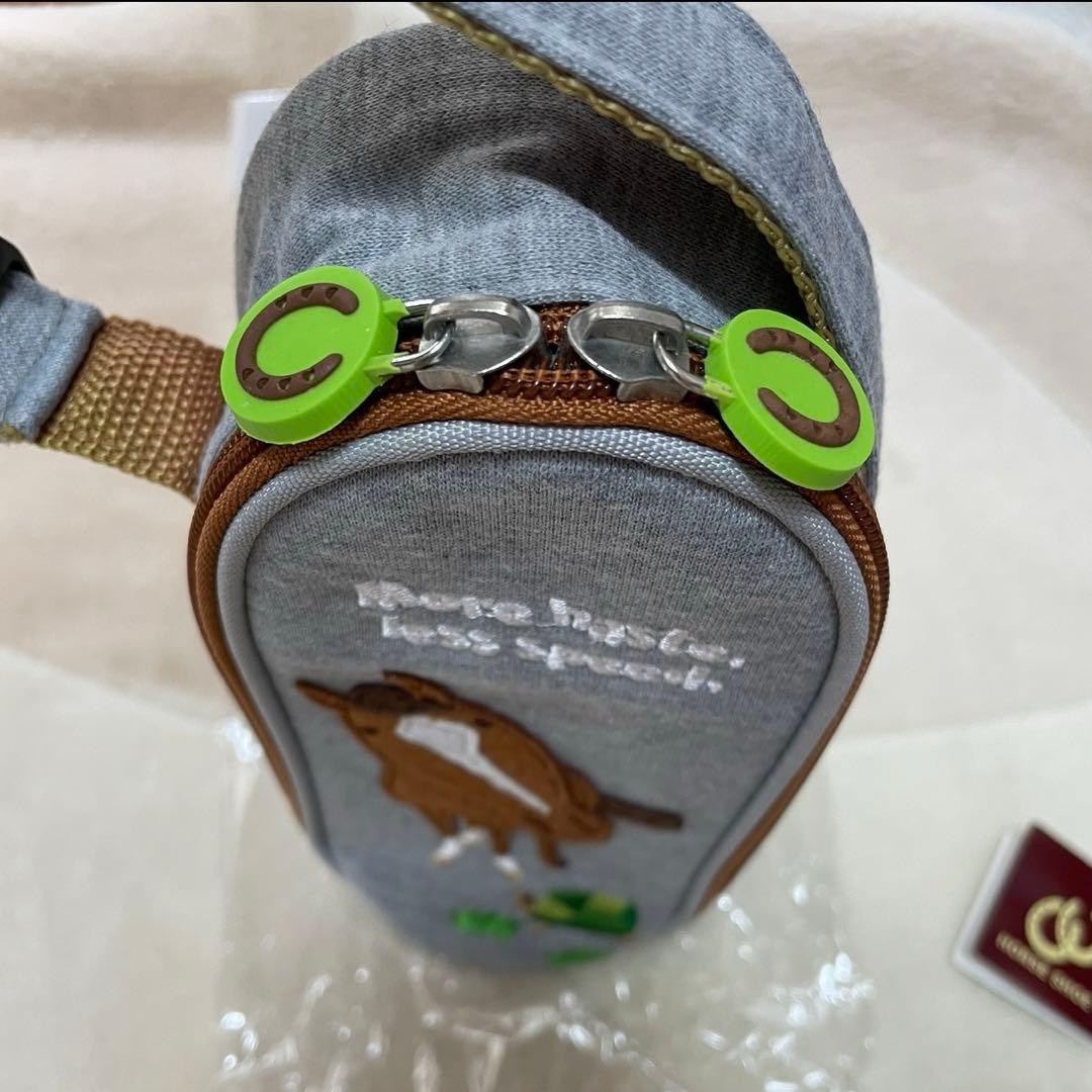 ✨新品未使用　おがわじゅり　レア　馬シリーズ　ボトルホルダー　ポーチ　保温冷