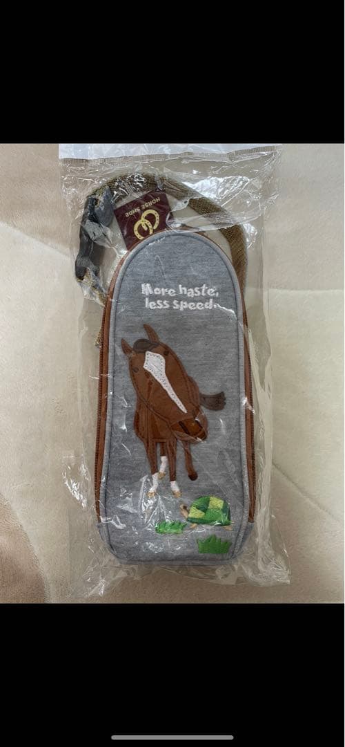 ✨新品未使用　おがわじゅり　レア　馬シリーズ　ボトルホルダー　ポーチ　保温冷