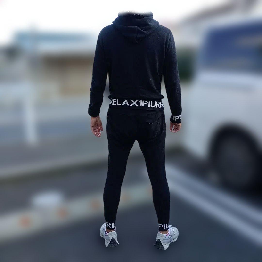 即完セットアップ！ハイブランド定番ぶっとい紐シリーズ♪リブロゴ　ラインストーン